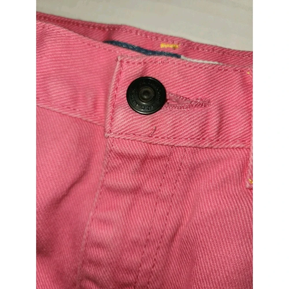 Vintage Liz Claiborne Cut Off Shorts Size 4 Classic Fit Hot Pink, Punk, Grunge